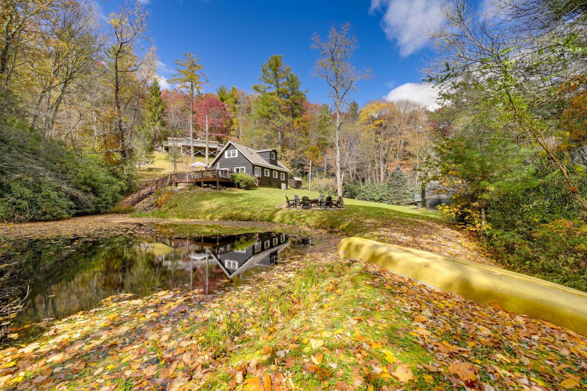 Enchanting Highlands Cottage With Pond And Falls! Exterior foto